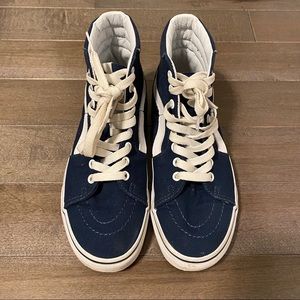 High tops vans blue